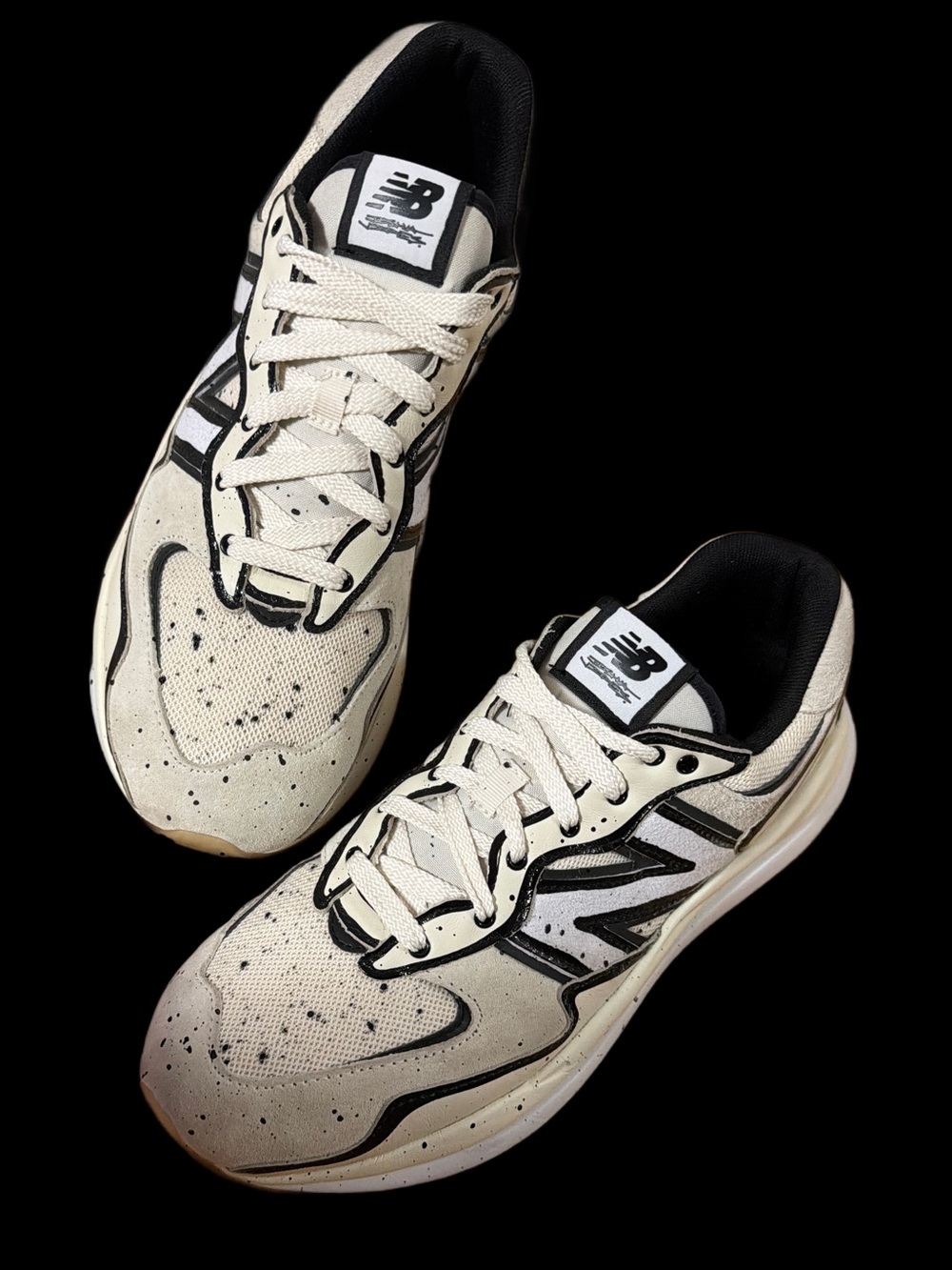 New Balance x Joshua Vides “Angora Splatter” 57/40 Men’s size 11 EUC